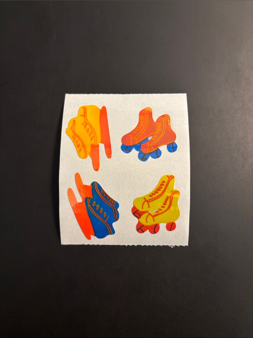 Cotrin Roller Skates Pearly Sticker Mod Vintage 80's